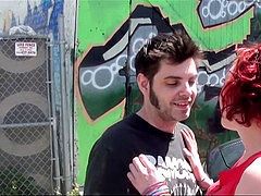 Leie, Blasen, Fingern, Selbstgemacht, Rotschopf, Rasiert, Dürr, Titten