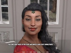 3d, アメリカ人, 結婚, 浮気する, インド人, 熟年, 淫乱熟女, 結婚式