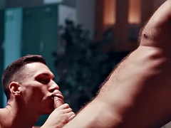 MALE ICON - Tristan Hunter convinces his teacher Adam Ramzi that the two of them are made for each other
