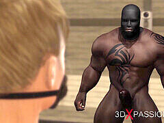 3d, Анальный секс, Жопа, Садо мазо, Большой член, Рабыни