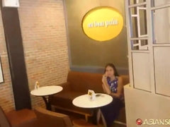 petite asian harlot rides thick dick