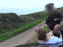 Blowjob, Brunette, Car, Doggystyle, Facial, Handjob, Hd, Outdoor