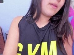 Hairy, Latina, Masturbation, Petite, Teen, Toys