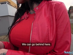 Amateur, Tetas grandes, Dinero, Al aire libre, Bragas, Pov, Público, Realidad
