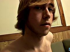 Young Skater with a Big Dick and Ginger Hair - Liam