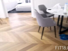 18 ans, Blonde, Sucer une bite, Hard, Petite femme, Pov, Adolescente, Nénés