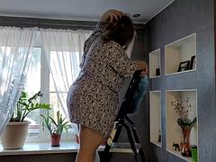 Leie, Wohlbeleibte schöne frauen, Grosser arsch, Blasen, Pummelig, Spermaladung, Reiten, Stiefmutter