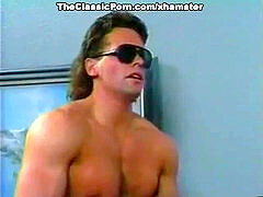 Alex Storm, Chessie Moore, Racquel Darrian in old school fuck-fest