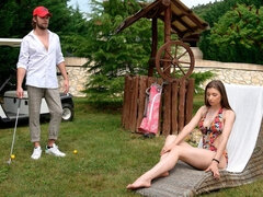 お尻, ブロンド, カワイイ, バック, 指いじり, 手コキする, 自然山雀, ティーン