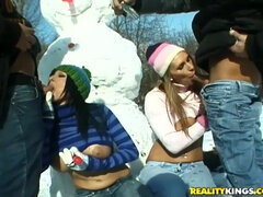 Pussies And Bubbles Hot Sex Orgy