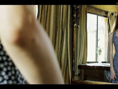 ドレス, 下着, 裸, パンティ, 剃毛, 一人, ティーン, オッパイの