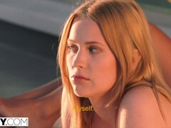 Anal, Culo, Lamer culo, Rubia, Mamada, Novio, Polla, Corridas faciales