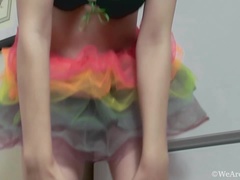 お尻, ブロンド, 毛深い, 下着, 裸, ふっくら乳首