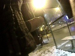 flashing dick and cuming in front of girls