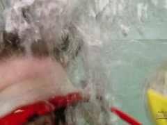 Tricia's Friend Pt2 - Wet Pov hardcore underwater