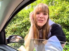 18 jahre, Leie, Grosser arsch, Schwanz, Deutsch, Hardcore, Im freien, Dürr