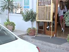 Blonde Babe Lures Taxi Driver Into Bondage Trap
