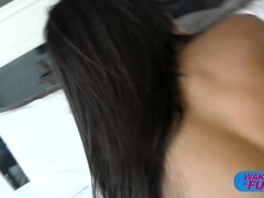 Adorable, Anal, Cul, Cul à la bouche, Sucer une bite, Domination, Fille latino, Nue