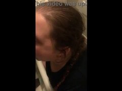 Leie, Bad, Grosser arsch, Blasen, Verrückt, Rotschopf, Dusche, Ablutschen