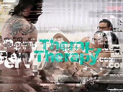 Stepdaughter & curvy stepmom trade bodies and crave to cum together - FFM