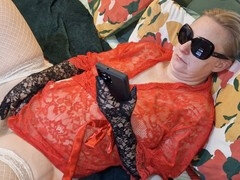 Clito, Lingerie, Massage, Masturbation, Chatte, Jouets