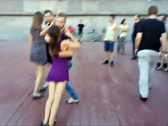 big uh-oh while dancing
