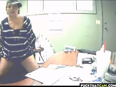 Married Chick Fucks Her Employee At Work