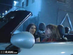 Stellung 69, Braunhaarige, Besamung, Hundestellung, Lesbisch, Lecken, Orgasmus, Muschi