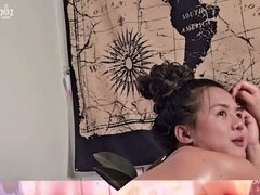 Cul, Brunette brune, Jeux, Masturbation, Orgasme, Chevaucher, Solo, Mouillée