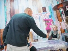 Big Dick Tattooed Couple Foursome - Anuskatzz & Merry4fun Anal & Double Blowjob