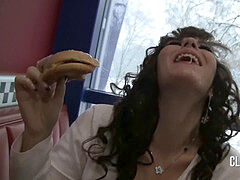 Amateur, Blowjob, Food, German, Public