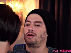 Grosse bite, Gros seins, Couple, Mamie, Hard, Mère que j'aimerais baiser, Suçant, Plan cul à trois