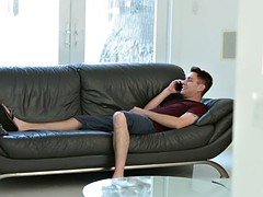 Brad got his cock suck by his hot momma