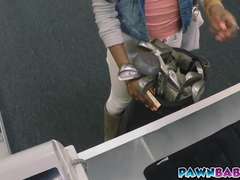 Chica, Tetas grandes, Interracial, Oficina