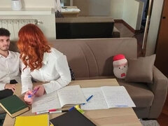 ヨーロピアン, 女 人男 人, 毛深い, 自家製, イタリア人, オマンコ, 赤毛, 生徒