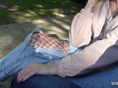 18 ans, Anal, Éjaculation interne, Queue, Allemand, Hard, Rugueux, Adolescente