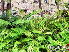 Tasty Teen Ass! Young Mina Fucked OUTDOORS in GERMANY!