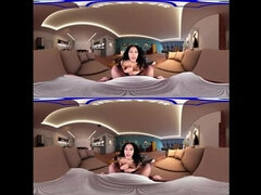 En tercera dimension, Mamada, Morena, Estilo perrito, Sexo duro, Latina, Natural, Pov