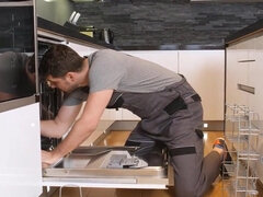 Lamer culo, Chica, Belleza, Negro, Fetiche, Cocina, Lamidas, Medias largas