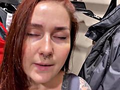 Blasen, Britisch, Freundin, Hardcore, Hd, Im freien, Pov