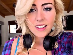 summer day bribes the company guy with her horny wet pussy