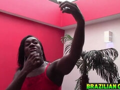 Gros cul, Noire, Brésilienne, Brunette brune, Tir de sperme, Interracial, Fille latino, Adolescente