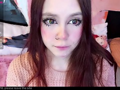 Amateur, Brunette brune, Solo, Adolescente, Webcam