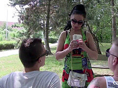 Enthousiasteling, Anaal, Biseksueel, Zwart, Tsjechisch, Zwart, Moeder die ik wil neuken, Trio