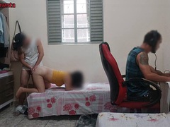 素人, 浮気者, 浮気する, 彼女, ラティーナ, 魅力的, 妻