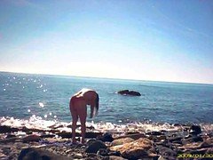 Beach, Chubby, Milf, Tits