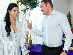 Slaapkamer, Grote kont, Grote lul, Pijpbeurt, Natuurlijke tieten, Kut duiken, Kousen, Tiener