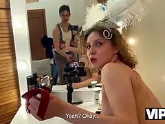 Vip4k. rising cock for rising star's butt-hole