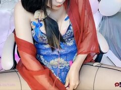 Amateur, Mignonne, Poilue, Chatte, Solo, Gicler, Jouets, Vibromasseur