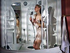 Blondine, Tanzen, Masturbation, Pornostars
